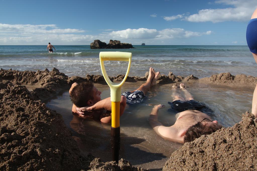 Hot Water Beach Surf Sound Cottage Hotwater Beach ภายนอก รูปภาพ